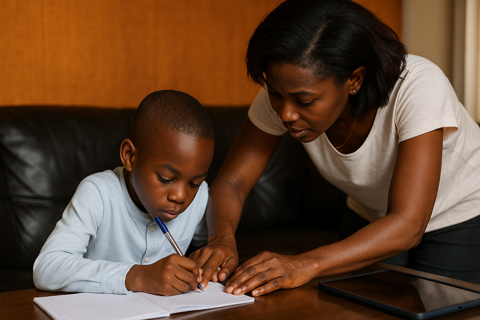 Enfant accompagné à domicile